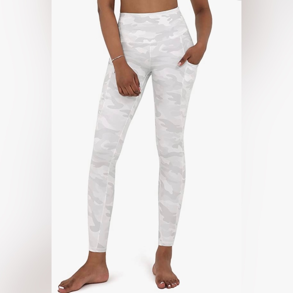 ODODOS Power Flex Yoga Capris Pants